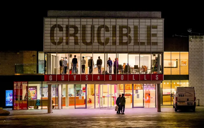 The Crucible is world-famous as the venue of the World Snooker Championships - Alamy