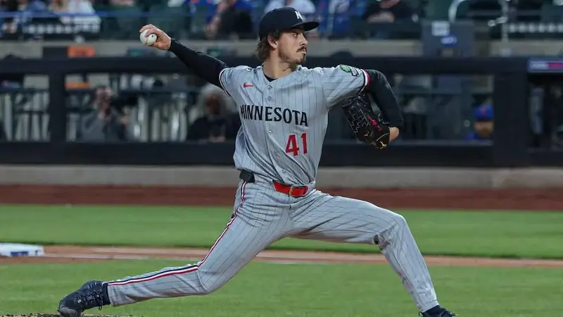 Minnesota Twins pitcher Joe Ryan