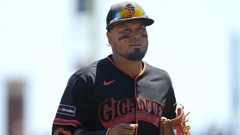 San Francisco Giants second baseman Luis Arraez