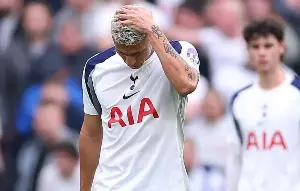 Tottenham hit rock bottom.