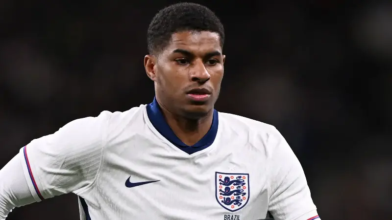 Rashford now heads to Three Lions squad