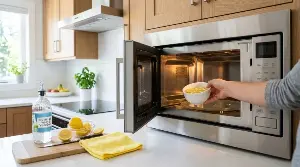 3 ways to clean your microwave without scrubbing hard.