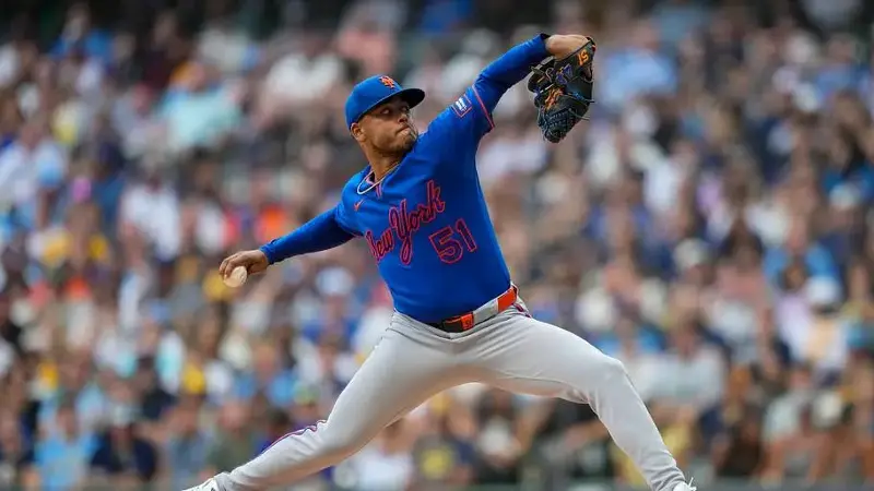 New York Mets pitcher Freddy Peralta