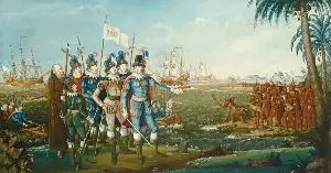 Before Christopher Columbus crossed the Atlantic in 1492, Italian cooking had no tomatoes, Irish cooking had no potatoes, Swiss chocolate did not exist, and Thai cuisine had no chili peppers — each of those ingredients grew on a continent the other half of humanity had not yet found