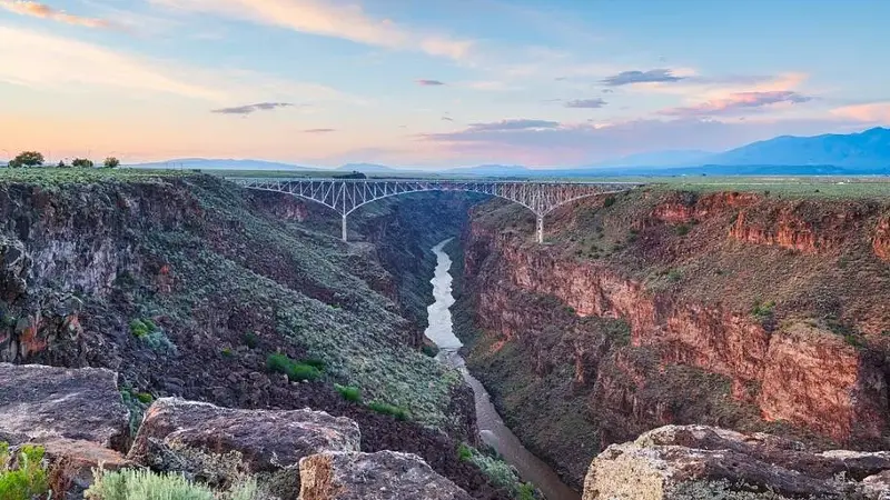 Rio Grande in Taos, New Mexico