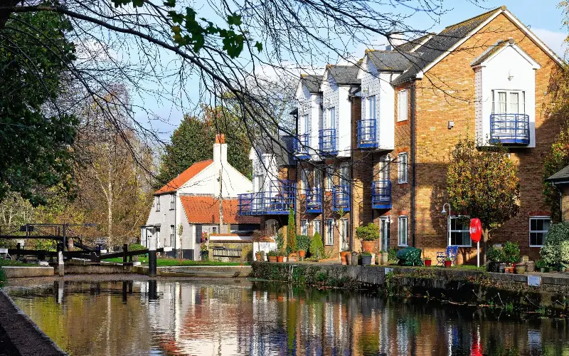 Weybridge in Elmbridge. The area has ‘always been a really desirable place for people to put down roots’ - Alamy/Peter Lane