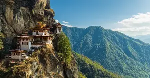 Bhutan maintains carbon negative status.