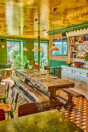 6 Restaurants With Spectacular Floors You'll Want to Add to Your Renovation Moodboard — From Surat to Paris and Positano