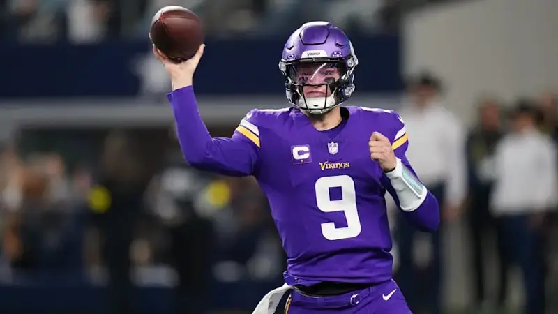 Minnesota Vikings quarterback J.J. McCarthy