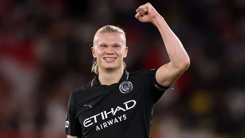 Haaland passes Henry and equals Salah with deadly double