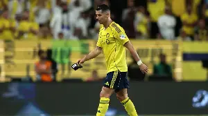 VIDEO: Comical 98th-minute own goal from Al-Nassr goalkeeper keeps Cristiano Ronaldo waiting on Saudi Pro League title after dramatic draw with Al-Hilal