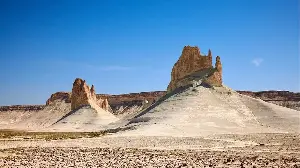 Walking on Mars: Discover Mangystau’s alien landscapes, sacred sites and Caspian coast