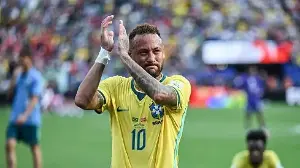 Neymar burst into tears after Brazil lost to Norway.