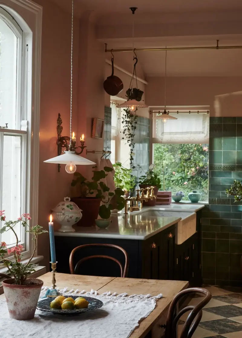 Just picture entertaining guests in a candlelit environment like this. (Image credit: deVOL)