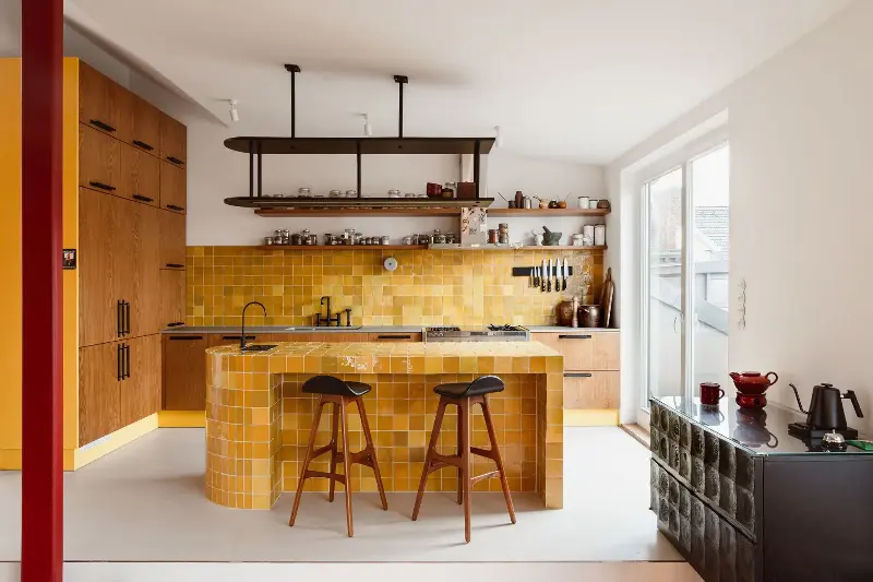 Zoning areas can help with deciding where to locate both task lights and ambient lighting. (Image credit: @giuliamaretti_studio Design: @studio.bosko featuring Buster + Punch hardware)