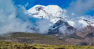 The highest mountain on Earth is not the closest mountain to outer space — because the planet bulges outward at the equator, the summit of a volcano in Ecuador called Chimborazo sits farther from the center of the Earth than Mount Everest does, even though Everest is much taller