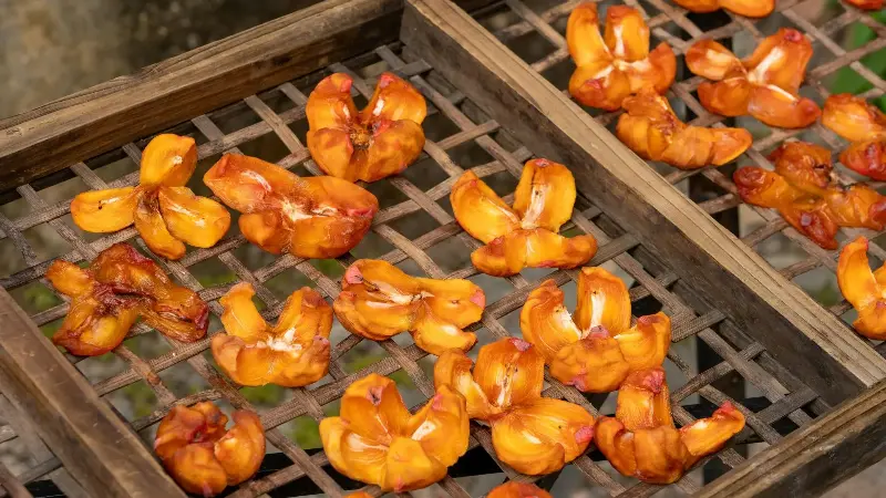 Sundried persimmon