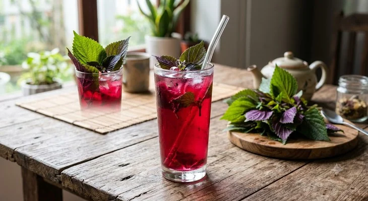 What are the potential disadvantages of drinking too much perilla leaf tea? - Image 1.