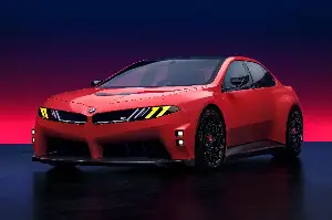 Get a preview of the all-electric BMW M3 design through the BMW M Concept Neue Klasse.