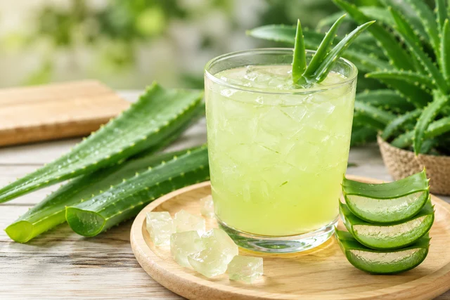 Nước ép nha đam hay nước dừa cấp nước tốt cho cơ thể? - Ảnh 2.