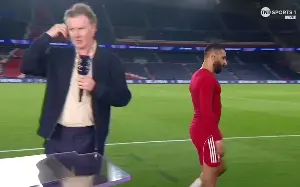 Salah's strange reaction after Liverpool's crushing defeat to PSG.