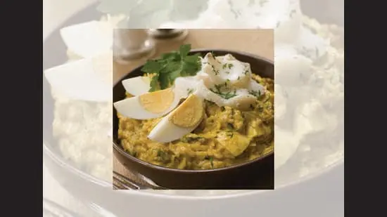 Scotland’s Kedgeree is the Indian khichdi, with cream, butter and smoked Scottish haddock added to it. (SHUTTERSTOCK)