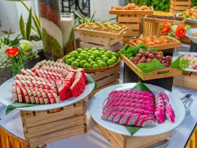 The West Bar offers a well-structured food menu perfect for enjoying while watching fireworks.