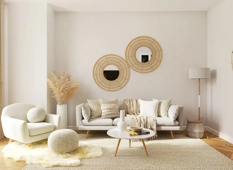 A crafts-woven home can look modern, but also has a lot of character and provides a warm feeling.