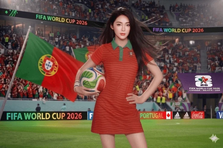 Nong Thi Hang is a fan of Portugal in the 