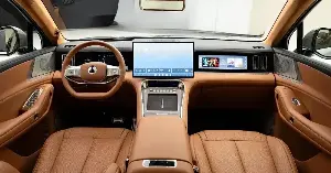 This electric SUV offers luxury and range.