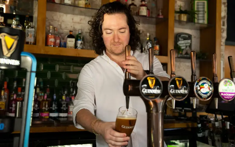 Peter Connolly, who opened Nortons in Birmingham’s Irish Quarter, says customers eager to socialise ‘want more than just a drink’ - Andrew Fox