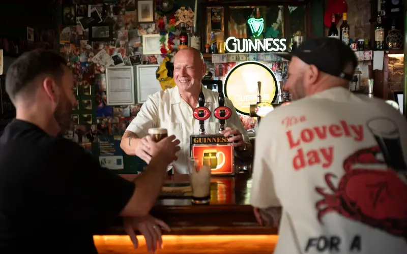 ‘Irish pubs are local pubs for everyone all over the world,’ says Mahon - David Rose