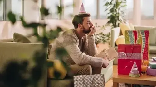Birthdays can be straining for people facing a financial crunch. The thought of arranging a party or buying presents can make them feel stressed.