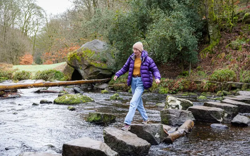 Hardcastle Crags is a beautiful wooded valley located in Calderdale - Annapurna Mellor