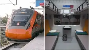 Step inside Vande Bharat Sleeper as vlogger reveals premium facilities of coach: ‘The best Indian Railways has to offer’
