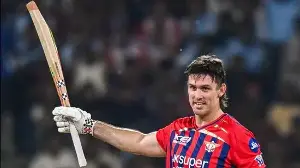Marsh century gives LSG win over RCB