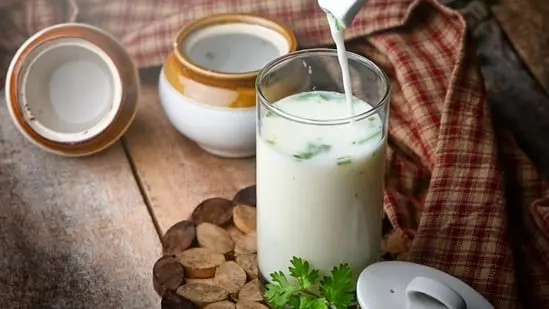 The doctor suggested buttermilk as the safer option. 