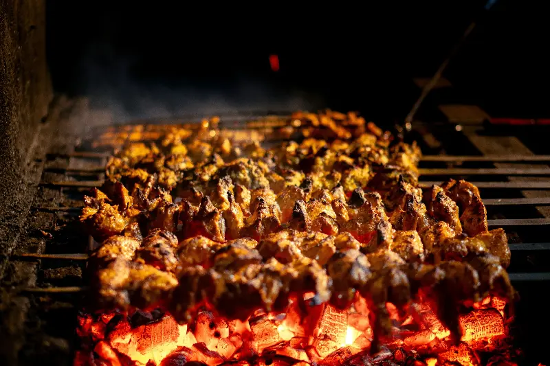 Always marinate in the fridge, rather than at room temperature.