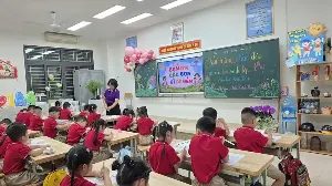 Even after class is over, teachers are not yet allowed to "go home."