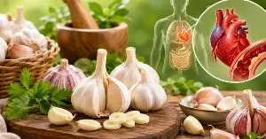 What diseases can garlic cure?