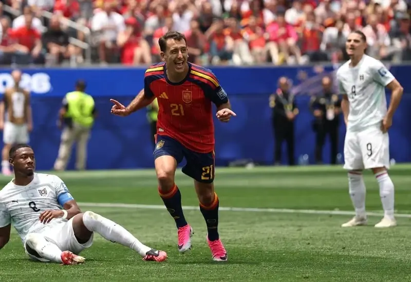 Tây Ban Nha có chiến thắng xứng đáng trước Áo. Ảnh: FIFA.