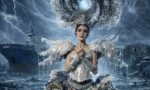 Miss Universe Tacloban Jacqueline Gulrajani pays homage to Yolanda victims in National Costume