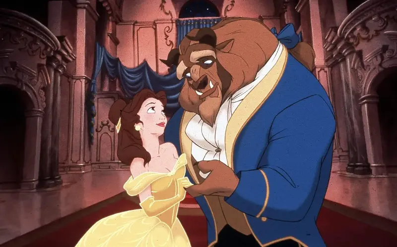 The computer-generated ballroom scene in Beauty and the Beast was a milestone in the film industry’s shift to digital animation - RGR Collection/Alamy