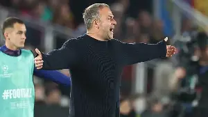 'Unbelievable' - Hansi Flick fumes at 'unacceptable' lack of VAR intervention after bizarre handball incident in Barcelona's Champions League loss to Atletico Madrid