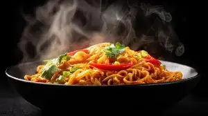 Fitness trainer says 'stop having Maggi', shares delicious and healthy coconut curry noodles recipe with 25 g of protein