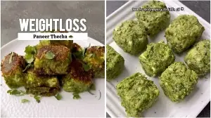 Looking for a high-protein weight loss snack? Try this dietician-approved guilt-free spicy paneer thecha recipe