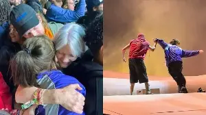 Billie Eilish"s mom thanks Justin Bieber, wife Hailey for 'most touching" Coachella moment