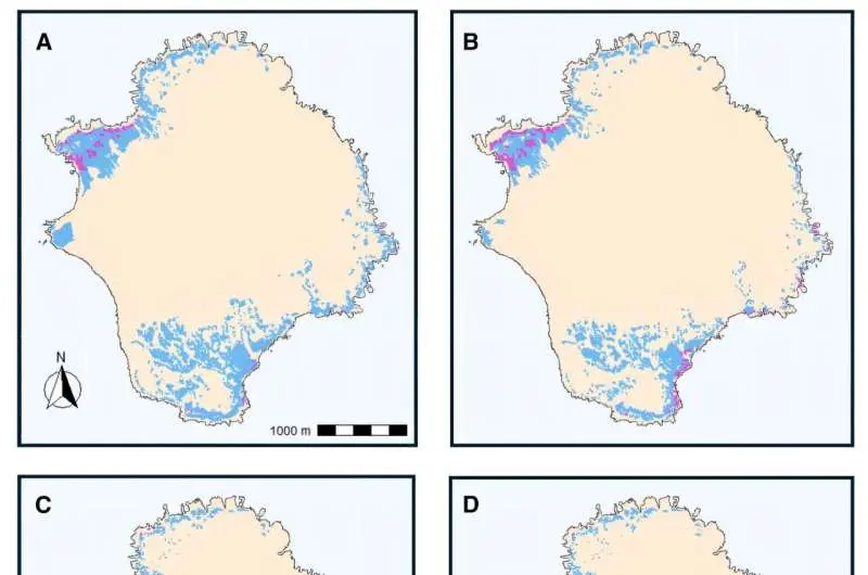 Sharp decline in Chinstrap penguin populations in Zavodovski island, meets the criteria for Endangered status