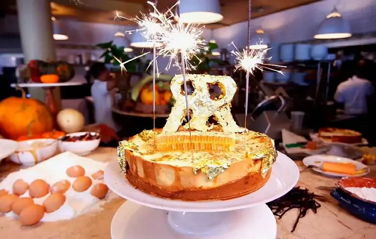 World's most expensive cheesecake
