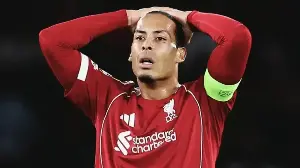 Virgil van Dijk highlights 'the only positive' after Liverpool dominated by PSG in Champions League quarter-final